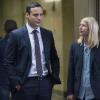 Claire Danes as Carrie Mathison and Dominic Fumusa as Ray Conlin in HOMELAND (Season 6, Episode 02). - Photo:  Jo Jo Whilden/SHOWTIME - Photo ID:  HOMELAND_602_0497.R