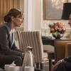 Elizabeth Marvel as Elizabeth Keane and F. Murray Abraham as Dar Adal in HOMELAND (Season 6, Episode 03). - Photo:  JoJo Whilden/SHOWTIME - Photo ID:  HOMELAND_603_226.R