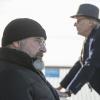 Mandy Patinkin as Saul Berenson and Ronald Guttman as Viktor in HOMELAND (Season 6, Episode 06). - Photo:  JoJo Whilden/SHOWTIME - Photo ID:  HOMELAND_606_1877.R