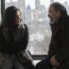 Sarita Choudhury as Mira and Mandy Patinkin as Saul Berenson in HOMELAND (Season 6, Episode 10). - Photo:  Jeff Neumann/SHOWTIME - Photo ID:  HOMELAND_610_156.R