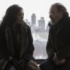 Sarita Choudhury as Mira and Mandy Patinkin as Saul Berenson in HOMELAND (Season 6, Episode 10). - Photo:  Jeff Neumann/SHOWTIME - Photo ID:  HOMELAND_610_239.R