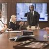 Josh Lawson as Doug Guggenheim, Kristen Bell as Jeannie Van Der Hooven, Don Cheadle as Marty Kaan and Ben Schwartz as Clyde Oberholt in House of Lies (Season 4, Episode 1). - Photo: Michael Desmond/SHOWTIME - Photo ID: HOUSEOFLIES_401_1043.R
