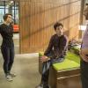 Valorie Curry as Kelsey, Ben Schwartz as Clyde Oberholtz and Josh Lawson as Doug Guggenheim in House of Lies (Season 4, Episode 2). - Photo: Michael Desmond/SHOWTIME - Photo ID: HOUSEOFLIES_402_0950.R