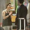 Valorie Curry as Kelsey and Ben Schwartz as Clyde Oberholtz in House of Lies (Season 4, Episode 4). - Photo: Michael Desmond/SHOWTIME - Photo ID: HOUSEOFLIES_404_0539.R