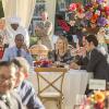 Don Cheadle as Marty Kaan, Kristen Bell as Jeannie Van Der Hooven, Josh Lawson as Doug Guggenheim and Ben Schwartz as Clyde Oberholtz in House of Lies (Season 4, Episode 5). - Photo: Michael Desmond/SHOWTIME - Photo ID: HOUSEOFLIES_405_2969.R