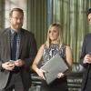 Josh Lawson as Doug Guggenheim, Kristen Bell as Jeannie Van Der Hooven and Ben Schwartz as Clyde Oberholtz in House of Lies (Season 4, Episode 6). - Photo: Michael Desmond/SHOWTIME - Photo ID: HOUSEOFLIES_406_2626.R