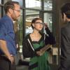 Josh Lawson as Doug Guggenheim, Valorie Curry as Kelsey and Ben Schwartz as Clyde Oberholt in House of Lies (Season 4, Episode 10). - Photo: Michael Desmond/SHOWTIME - Photo ID: HOUSEOFLIES_410_0722.R
