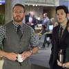 Josh Lawson as Doug Guggenheim, Valorie Curry as Kelsey and Ben Schwartz as Clyde Oberholt in House of Lies (Season 4, Episode 12). - Photo: Michael Desmond/SHOWTIME - Photo ID: HOL_412_0289.R