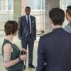Valorie Curry as Kelsey, Don Cheadle as Marty Kaan,  Josh Lawson as Doug Guggenheim and Ben Schwartz as Clyde Oberholt  in House of Lies (Season 4, Episode 12). - Photo: Michael Desmond/SHOWTIME - Photo ID: HOL_412_1548.R