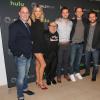 Writer/director Matthew Weiner, actors Kaitlin Olson, Danny DeVito, Rob McElhenney, Glenn Howerton and Charlie Day attend PaleyLive LA: An Evening With 'It's Always Sunny In Philadelphia' at The Paley Center for Media on April 1, 2016 in Beverly Hills, California. (Photo by Imeh Bryant)