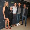 (L-R) Actors Kaitlin Olson, Danny DeVito, Rob McElhenney, Glenn Howerton and Charlie Day attend PaleyLive LA: An Evening With 'It's Always Sunny In Philadelphia' at The Paley Center for Media on April 1, 2016 in Beverly Hills, California. (Photo by Imeh Bryant)