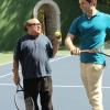 IT'S ALWAYS SUNNY IN PHILADELPHIA Charlie and Dee Find Love - Episode 3 (Airs Thursday, November 1, 10:00 pm e/p) -- Pictured: (L-R) Danny DeVito as Frank Reynolds, Glenn Howerton as Dennis Reynolds -- CR: Patrick McElhenney/FX