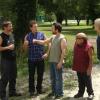 IT'S ALWAYS SUNNY IN PHILADELPHIA Country Mac - Episode 5 - (Airs Wednesday, October 2, 10:00 pm e/p) -- Pictured: (L-R) Seann William Scott as Country Mac, Glenn Howerton as Dennis Reynolds, Charlie Day as Charlie Kelly, Danny DeVito as Frank Reynolds, Kaitlin Olson as Dee Reynolds -- CR: Patrick McElhenney/FX