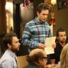 IT'S ALWAYS SUNNY IN PHILADELPHIA The Gang Squashes Their Beefs - Episode 10 - (Airs Wednesday, November 6, 10:00 pm e/p) -- Pictured: (L-R) Charile Day as Charlie Kelly, Danny DeVito as Frank Reynolds, Glenn Howerton as Dennis Reynolds, Rob McElhenney as Mac, Kaitlin Olson as Dee Reynolds -- CR: Patrick McElhenney/FX