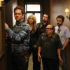 T'S ALWAYS SUNNY IN PHILADELPHIA The Gang Squashes Their Beefs - Episode 10 - (Airs Wednesday, November 6, 10:00 pm e/p) -- Pictured: (L-R) Glenn Howerton as Dennis Reynolds, Kaitlin Olson as Dee Reynolds, Rob McElhenney as Mac, Danny DeVito as Frank Reynolds, Charlie Day as Charlie Kelly -- CR: Patrick McElhenney/FX