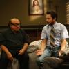 IT'S ALWAYS SUNNY IN PHILADELPHIA The Gang Squashes Their Beefs - Episode 10 - (Airs Wednesday, November 6, 10:00 pm e/p) -- Pictured: (L-R) Danny DeVito as Frank Reynolds, Charile Day as Charlie Kelly, Shelly Desai as Hwang -- CR: Patrick McElhenney/FX