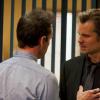 JUSTIFIED: Episode 301: THE GUNFIGHTER (Airs Jan. 17, 10:00 PM ET/PT). Pictured L-R: Walton Goggins and Timothy Olyphant. CR: Prashant Gupta / FX.