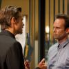 JUSTIFIED: Episode 301: THE GUNFIGHTER (Airs Jan. 17, 10:00 PM ET/PT). Pictured L-R: Timothy Olyphant and Walton Goggins. CR: Prashant Gupta / FX.