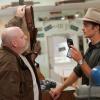 JUSTIFED: Episode 3: HARLAN ROULETTE: (Airs Jan. 31, 10:00PM e/p). Pictured L-R: Pruitt Taylor Vince and Timothy Olyphant. CR: Prashant Gupta / FX