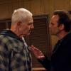 JUSTIFIED: SEASON FINALE: Episode 13:: Slaughterhouse (Airs April 10, 10:00 pm e/p) . L-R: Raymond J. Barry and Walton Goggins. CR: Prashant Gupta / FX.