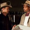 JUSTIFIED: SEASON FINALE: Episode 13:: Slaughterhouse (Airs April 10, 10:00 pm e/p) . L-R: Timothy Olyphant and Mykelti Williamson. CR: Prashant Gupta / FX.
