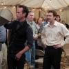 JUSTIFIED -- Truth and Consequences -- Episode 3 (Airs Tuesday, January 22, 10:00 pm e/p) -- Pictured: (L-R) Walton Goggins as Boyd Crowder, Joe Mazzello as Pastor Billy -- CR: Prashant Gupta/FX