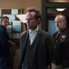 JUSTIFIED -- Foot Chase -- Episode 6 (Airs Tuesday, February 12, 10:00 pm e/p) -- Pictured: (L-R) Timothy Olyphant as Deputy U.S. Marshal Raylan Givens,  Walton Goggins as Boyd Crowder, Jim Beaver as Shelby Parlow -- CR: Prashant Gupta/FX