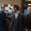 JUSTIFIED -- Foot Chase -- Episode 6 (Airs Tuesday, February 12, 10:00 pm e/p) -- Pictured: (L-R) Timothy Olyphant as Deputy U.S. Marshal Raylan Givens,  Walton Goggins as Boyd Crowder, Jim Beaver as Shelby Parlow -- CR: Prashant Gupta/FX