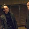 JUSTIFIED -- Decoy -- Episode 11 (Airs Tuesday, March 19, 10:00 pm e/p) -- Pictured: (L-R) Walton Goggins as Boyd Crowder, Mike O'Malley as Nicky Augustine -- CR: Prashant Gupta/FX