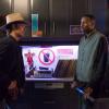 JUSTIFIED -- The Kids Aren't All Right -- Episode 502 (Airs Tuesday, January 14, 10:00 pm e/p) -- Pictured: (L-R) Timothy Olyphant as Deputy U.S. Marshal Raylan Givens, Wood Harris as Jay, Steve Harris as Roscoe -- CR: Prashant Gupta/FX