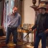 JUSTIFIED -- The Kids Aren't All Right -- Episode 502 (Airs Tuesday, January 14, 10:00 pm e/p) -- Pictured: (L-R) Xander Berkeley as Charles Monroe, Timothy Olyphant as Deputy U.S. Marshal Raylan Givens -- CR: Prashant Gupta/FX