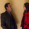 JUSTIFIED -- The Kids Aren't All Right -- Episode 502 (Airs Tuesday, January 14, 10:00 pm e/p) -- Pictured: (L-R) Walton Goggins as Boyd Crowder, Karolyna Wydra as Mara -- CR: Prashant Gupta/FX