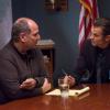 JUSTIFIED -- Shot All to Hell -- Episode 505 (Airs Tuesday, February 4, 10:00 pm e/p) -- Pictured: (L-R) John Kapelos as Picker, Timothy Olyphant as Deputy U.S. Marshal Raylan Givens -- CR: Prashant Gupta/FX