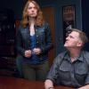 JUSTIFIED -- "Starvation" -- Episode 512 (Airs Tuesday, April 1, 10:00 pm e/p -- Pictured: (L-R) Alicia Witt as Wendy Crowe, Michael Rapaport as Darryl Crowe, Jr. -- CR: Prashant Gupta/FX