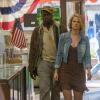 JUSTIFIED -- "Sounding" -- Episode 605 (Airs Tuesday, February 17, 10:00 pm e/p) -- Pictured: (L-R) Demetrius Grosse as Errol, Joelle Carter as Ava Crowder -- CR: Prashant Gupta/FX
