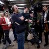 LOUIE: Louis C. K. on set during taping of the LOUIE episode SUBWAY airing Thursday, July 28 (10:00PM ET) on FX. CR: FX