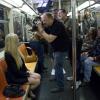 LOUIE: Louis C. K. on set during taping of the LOUIE episode SUBWAY airing Thursday, July 28 (10:00PM ET) on FX. CR: FX