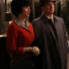 Sylvia Rosen (Linda Cardellini) and Arnold Rosen (Brian Markinson) - Mad Men - Season 6, Episode 5 - Photo Credit: Michael Yarish/AMC