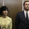 Sylvia Rosen (Linda Cardellini) and Don Draper (Jon Hamm) - Mad Men _ Season 6, Episode 8 _ 'The Crash' - Photo Credit: Jordin Althaus/AMC