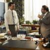 Don Draper (Jon Hamm) and Dr. Shelly Hecht (Rick Zieff) - Mad Men _ Season 6, Episode 8 _ 'The Crash' - Photo Credit: Jordin Althaus/AMC