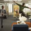 Jim Cutler (Harry Hamlin) and Stan Rizzo (Jay R. Ferguson) - Mad Men _ Season 6, Episode 8 _ 'The Crash' - Photo Credit: Jordin Althaus/AMC