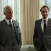 Roger Sterling (John Slattery) and Pete Campbell (Vincent Kartheiser) - Mad Man _ Season 6, Episode 10 _ 'A Tale of Two Cities' - Photo Credit: Michael Yarish/AMC