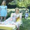 Kiernan Shipka as Sally Draper, January Jones as Betty Francis and Christopher Stanley as Henry Francis - Mad Men _ Season 7B, Gallery _ Photo Credit: Frank Ockenfels 3/AMC
