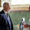 "Superhuman" -- Pictured: Gerald McRaney (Retired Navy Admiral Hollace Kilbride) and Chris O\'Donnell (Special Agent G. Callen). After the prototype for a tactical assault suit is stolen from a Navy base and used in a Beverly Hills jewelry heist, the team must determine who stole the suit and what their next target is. Also, retired Navy Admiral Hollace Kilbride (Gerald McRaney) temporarily oversees the team while Mosely and Hetty face repercussions for the unsanctioned Mexico mission, on NCIS: LOS ANGELES, Sunday, Oct. 7 (9:00-10:00 PM, ET/PT) on the CBS Television Network. Photo: Ron P. Jaffe/CBS ÃÂ©2018 CBS Broadcasting, Inc. All Rights Reserved.