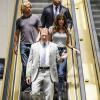 "The Prince" -- Pictured: Eric Christian Olsen (LAPD Liaison Marty Deeks), \Drew Waters (DSS Agent Brian Bush), LL COOL J (Special Agent Sam Hanna) and Daniela Ruah (Special Agent Kensi Blye). Callen and Sam are assigned protection duty for Deputy Crown Prince Kamal (Ritesh Rajan) after an unknown assassin targets his decoy upon his arrival in Los Angeles, on NCIS: LOS ANGELES, Sunday, Oct. 14 (9:30-10:30 PM, ET/9:00-10:00 PM, PT) on the CBS Television Network. Photo: Monty Brinton/CBS ÃÂ©2018 CBS Broadcasting, Inc. All Rights Reserved.