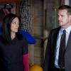 "The Prince" -- Pictured: Elizabeth Bogush (Joelle Taylor) and Chris O\'Donnell (Special Agent G. Callen). Callen and Sam are assigned protection duty for Deputy Crown Prince Kamal (Ritesh Rajan) after an unknown assassin targets his decoy upon his arrival in Los Angeles, on NCIS: LOS ANGELES, Sunday, Oct. 14 (9:30-10:30 PM, ET/9:00-10:00 PM, PT) on the CBS Television Network. Photo: Monty Brinton/CBS ÃÂ©2018 CBS Broadcasting, Inc. All Rights Reserved.