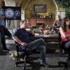 "Hit List" -- Pictured: Eric Christian Olsen (LAPD Liaison Marty Deeks), Chris O\'Donnell (Special Agent G. Callen), LL COOL J (Special Agent Sam Hanna) and Daniela Ruah (Special Agent Kensi Blye). The NCIS team is in danger after their pictures, as well as Mosley and her son\'s names, are included on a cartel hit list. Also, NCIS Deputy Director Louis Ochoa (Esai Morales) arrives with Special Prosecutor John Rogers (Peter Jacobson) to interview Mosley about the off-the-books mission in Mexico, on NCIS: LOS ANGELES, Sunday, Oct. 21 (9:30-10:30 PM, ET/9:00-10:00 PM, PT) on the CBS Television Network. Gerald McRaney guest stars as Retired Navy Admiral Hollace Kilbride. Photo: Monty Brinton/CBS ÃÂ©2018 CBS Broadcasting, Inc. All Rights Reserved.