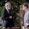 "Hit List" -- Pictured: Gerald McRaney (Retired Navy Admiral Hollace Kilbride) and Barrett Foa (Tech Operator Eric Beale). The NCIS team is in danger after their pictures, as well as Mosley and her son\'s names, are included on a cartel hit list. Also, NCIS Deputy Director Louis Ochoa (Esai Morales) arrives with Special Prosecutor John Rogers (Peter Jacobson) to interview Mosley about the off-the-books mission in Mexico, on NCIS: LOS ANGELES, Sunday, Oct. 21 (9:30-10:30 PM, ET/9:00-10:00 PM, PT) on the CBS Television Network. Gerald McRaney guest stars as Retired Navy Admiral Hollace Kilbride. Photo: Monty Brinton/CBS ÃÂ©2018 CBS Broadcasting, Inc. All Rights Reserved.