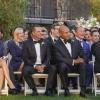 "Till Death Do Us Part" -- Pictured: Chris O\'Donnell (Special Agent G. Callen), LL COOL J (Special Agent Sam Hanna) and Pamela Reed (Roberta Deeks). After months of planning, the NCIS family celebrates the wedding of Kensi and Deeks. Also, an old acquaintance, Anatoli Kirkin (Ravil Isyanov), pays Deeks a surprise visit on his wedding day and he isn\'t alone, on NCIS: LOS ANGELES, Sunday, March 17 (9:00-10:00 PM, ET/PT) on the CBS Television Network. Photo: Monty Brinton/CBS ÃÂ©2019 CBS Broadcasting, Inc. All Rights Reserved.