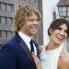 "Till Death Do Us Part" -- Pictured: Eric Christian Olsen (LAPD Liaison Marty Deeks) and Daniela Ruah (Special Agent Kensi Blye). After months of planning, the NCIS family celebrates the wedding of Kensi and Deeks. Also, an old acquaintance, Anatoli Kirkin (Ravil Isyanov), pays Deeks a surprise visit on his wedding day and he isn\'t alone, on NCIS: LOS ANGELES, Sunday, March 17 (9:00-10:00 PM, ET/PT) on the CBS Television Network. Photo: Bill Inoshita/CBS ÃÂ©2019 CBS Broadcasting, Inc. All Rights Reserved